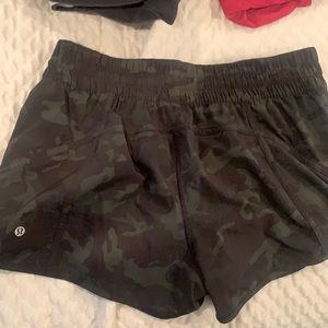 Lululemon track shorts